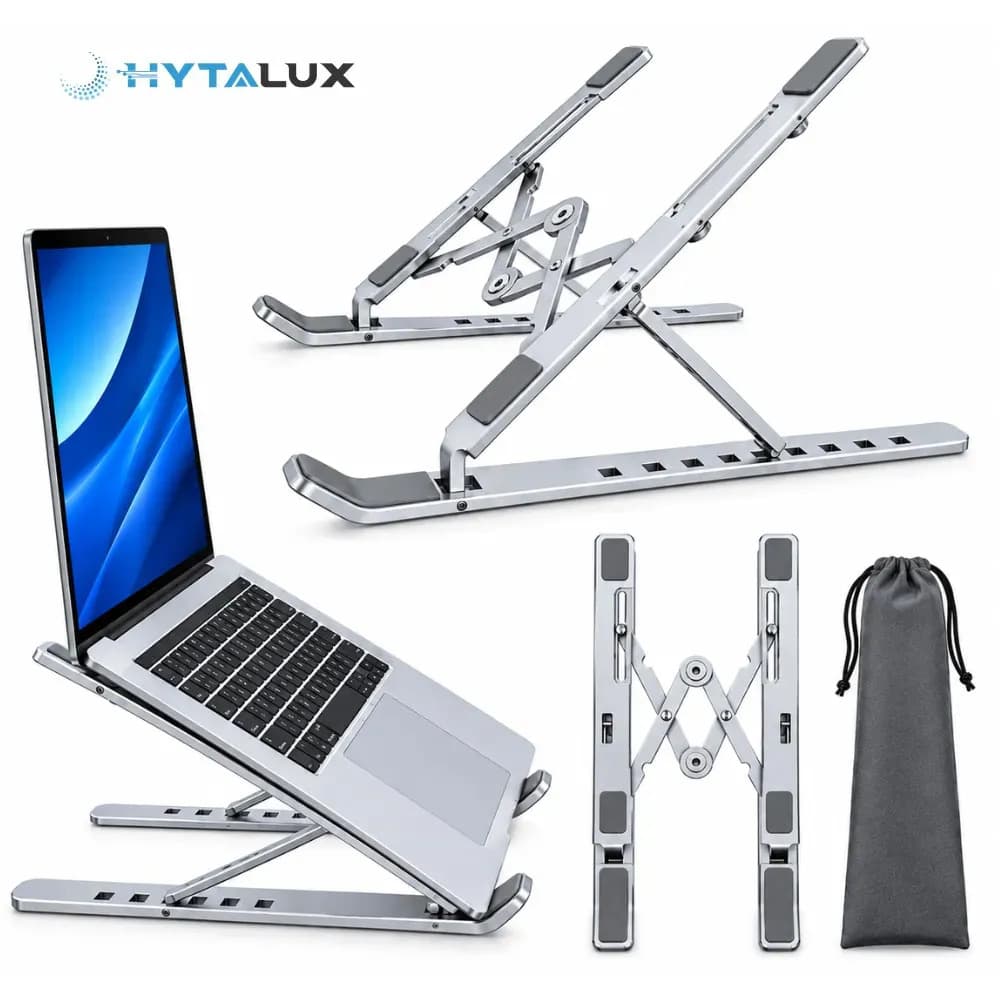 Suporte Notebook Alumínio Portátil Dobrável Hytalux